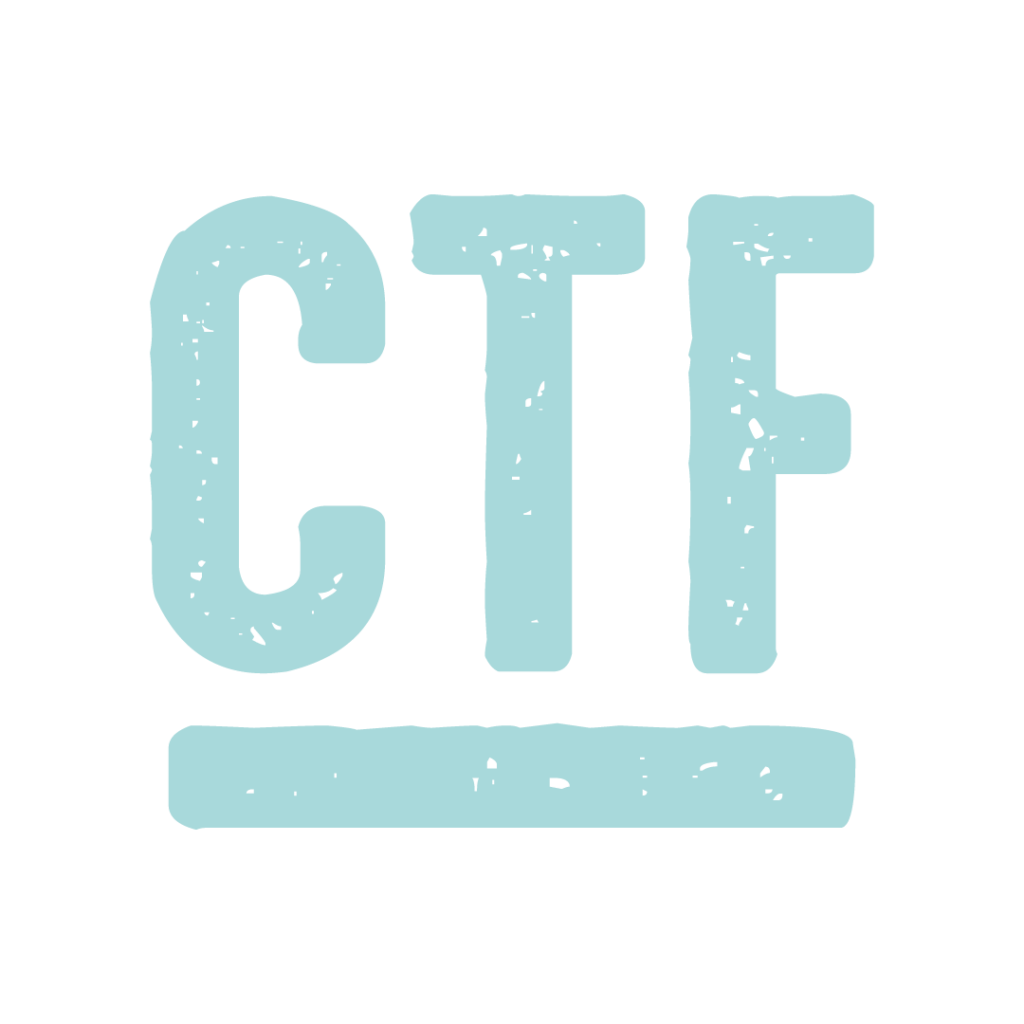 Carving the Future acronym CTF logo design